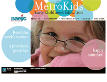 Tablet Screenshot of metrokids.org